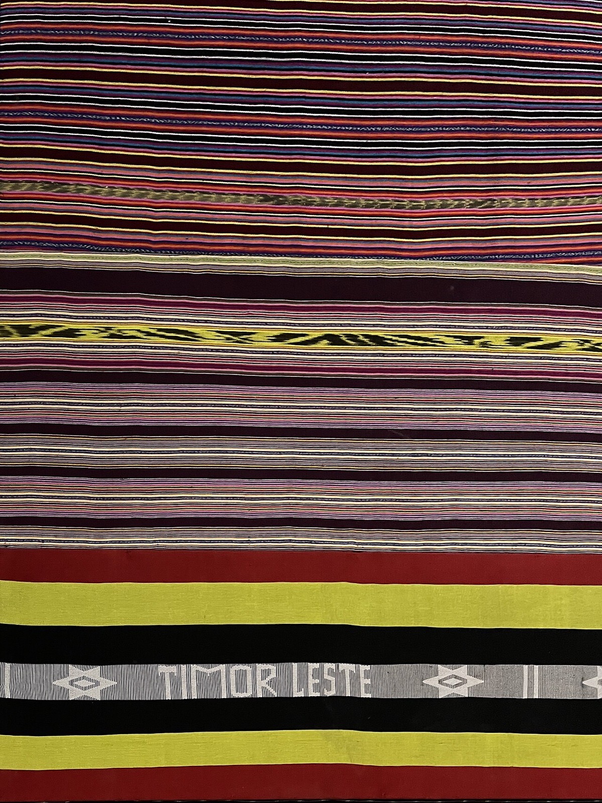Traditional tais weaving from Timor-Leste