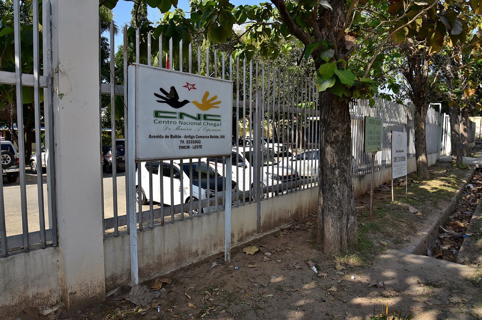 The Centro Nacional Chega museum at the former Comarca Prison in Dili, Timor-Leste