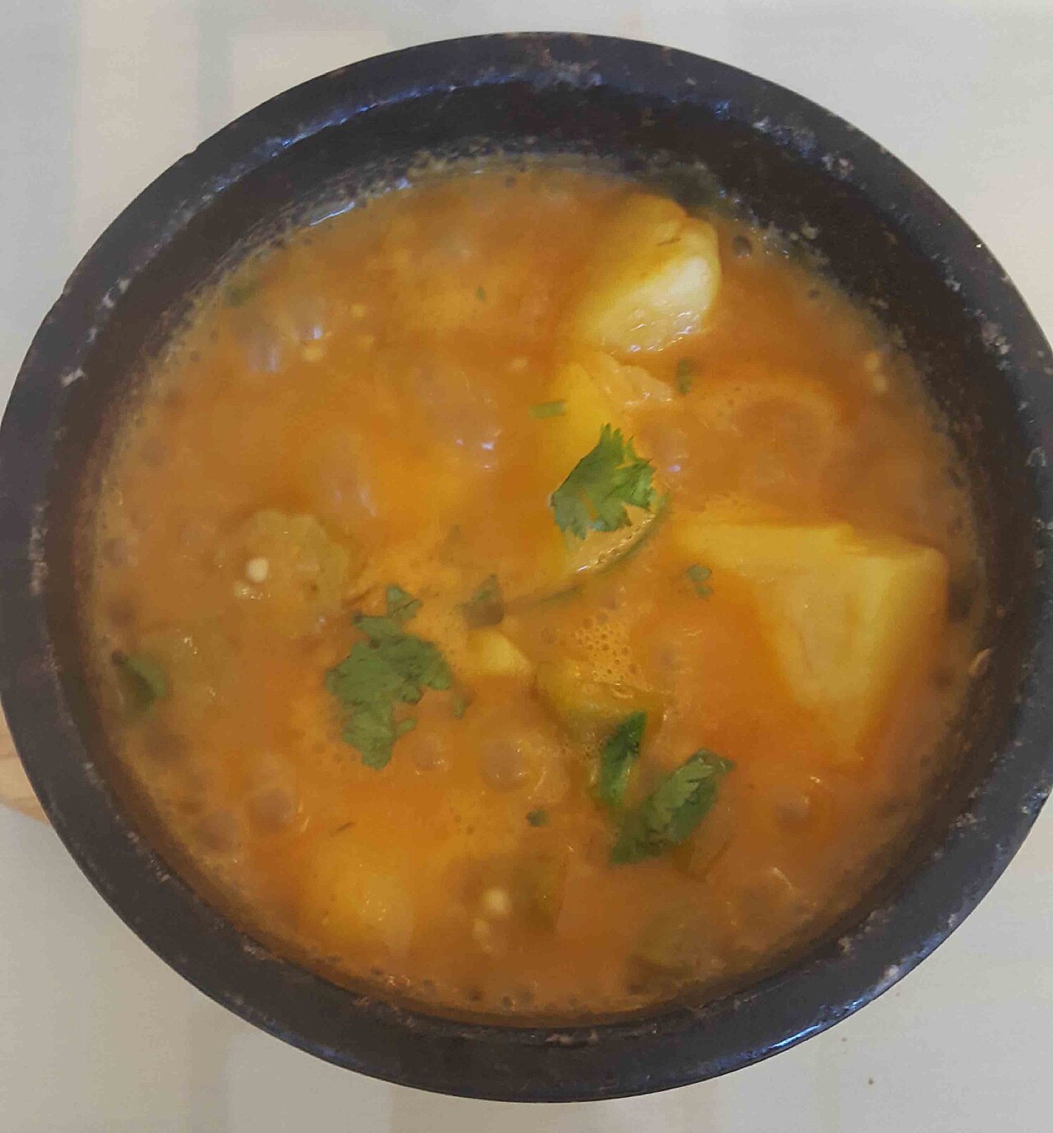 Saltah, a traditional Yemeni stew