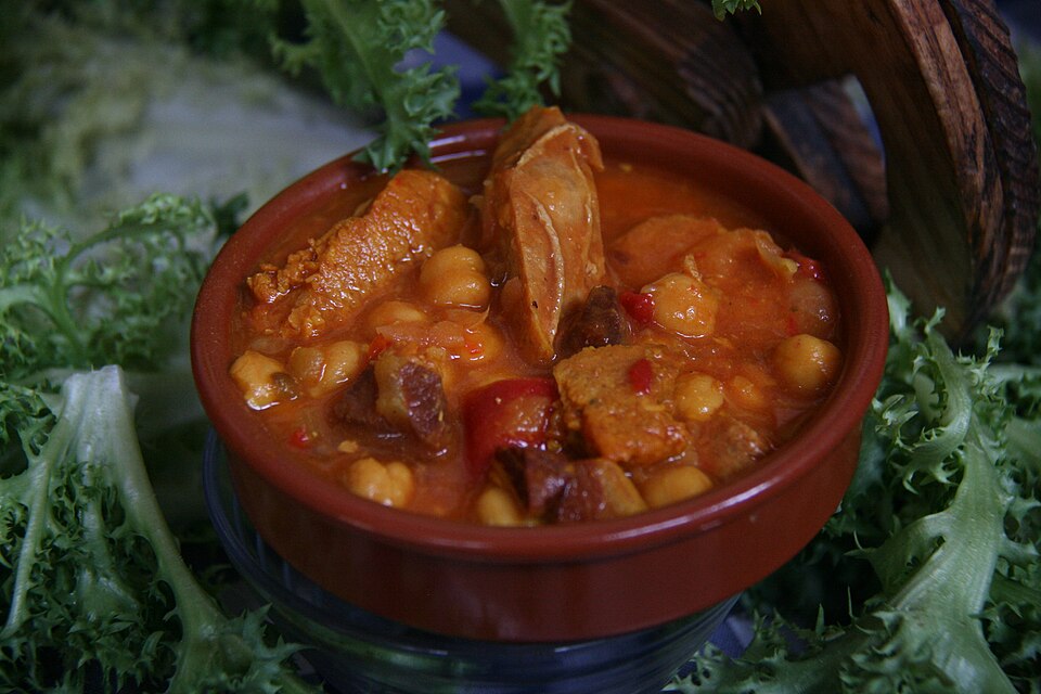 Escudella photographed in Barcelona, an example of the soup tradition shared with Andorra