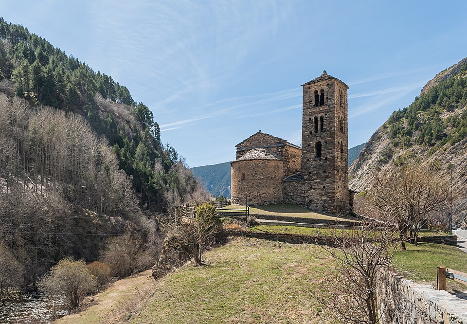 The Romanesque church of Sant Joan de Caselles in Andorra