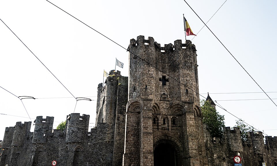 The Gravensteen castle in Ghent