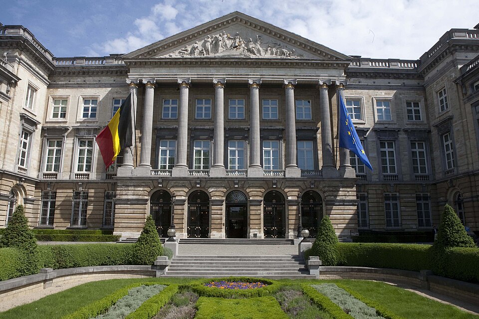 Belgium’s Palace of the Nation in Brussels
