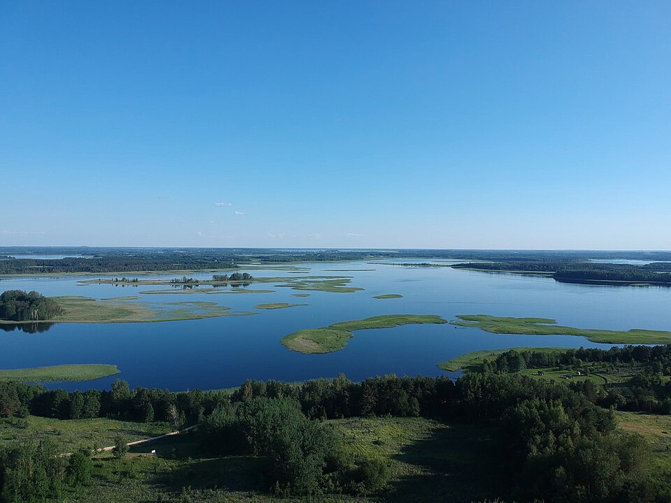 The Braslav lakes in Belarus