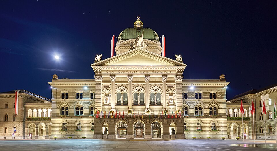 The Federal Palace in Bern