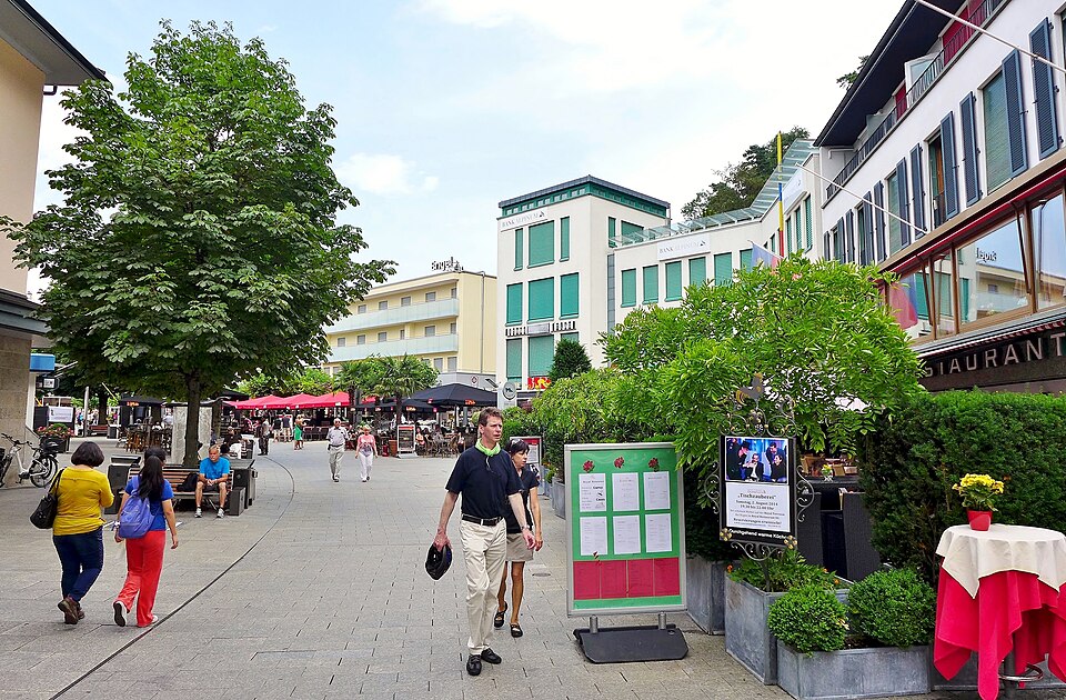 The Städtle pedestrian area in Vaduz