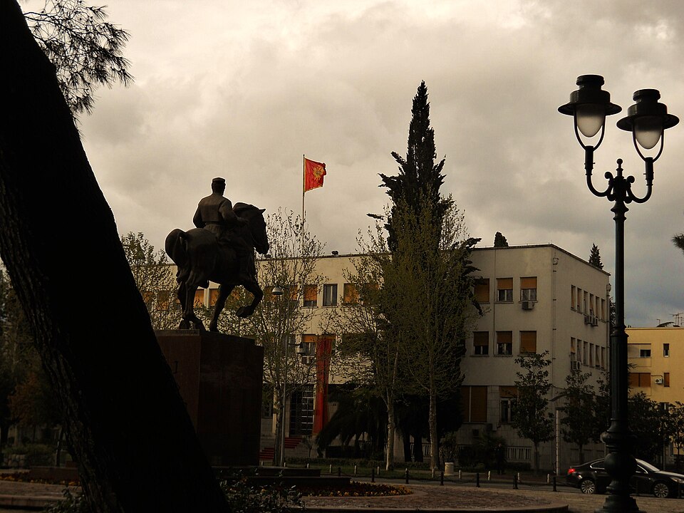 Montenegro’s parliament building in Podgorica