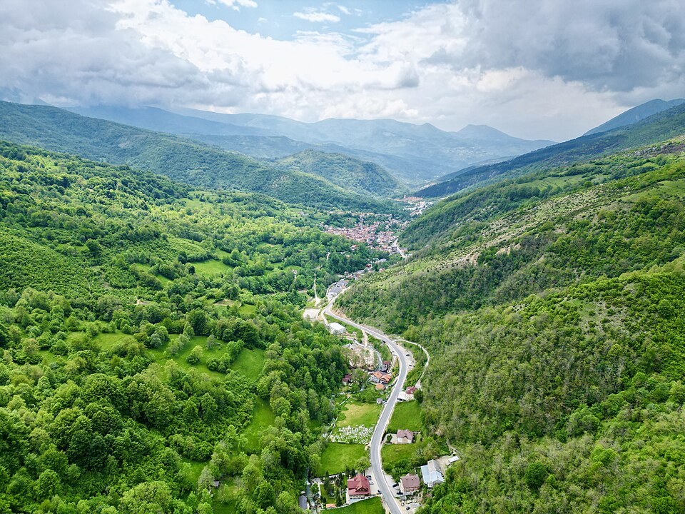 The Sharr Mountains in Kosovo