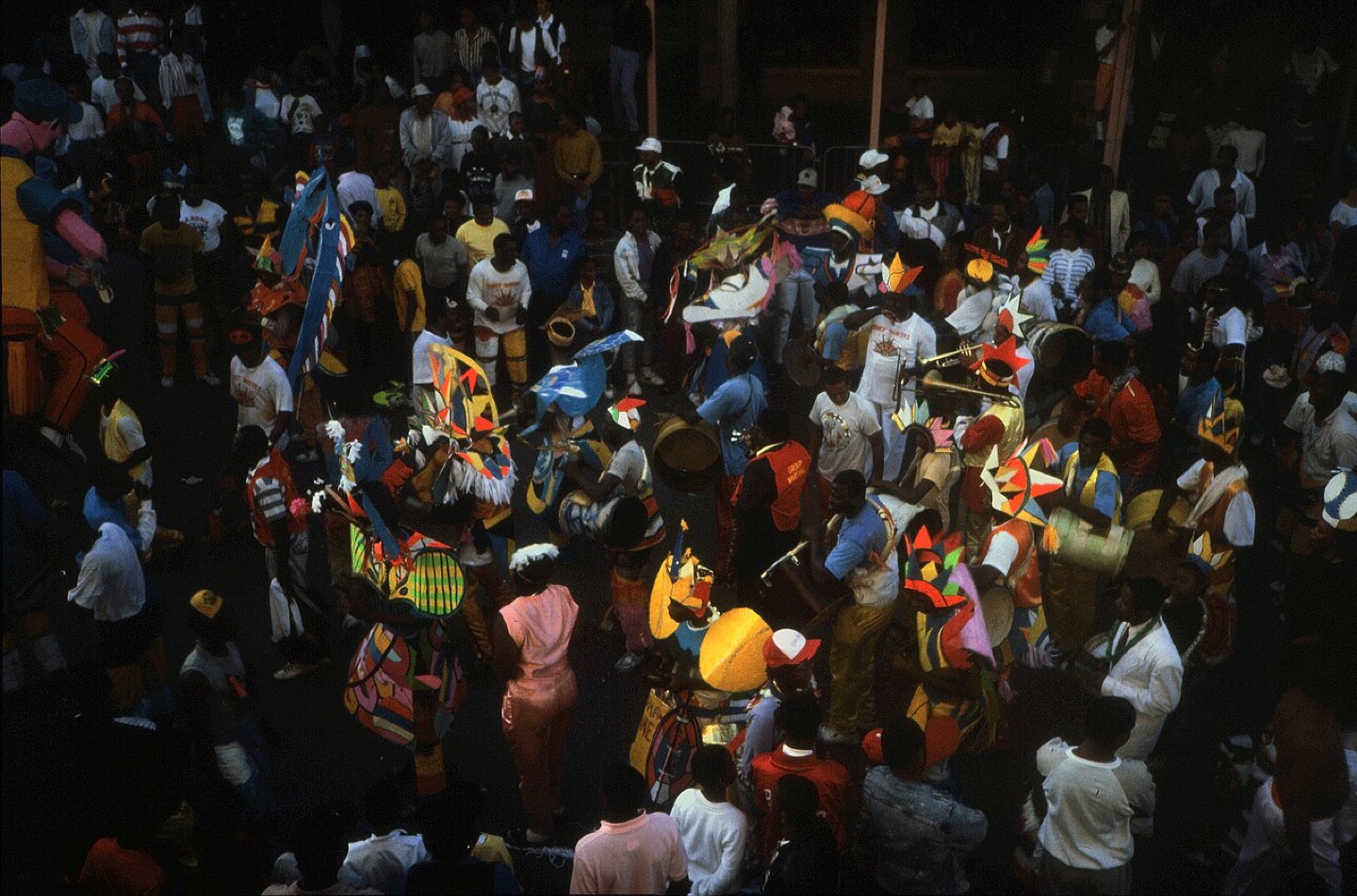 A Junkanoo parade in Nassau, Bahamas