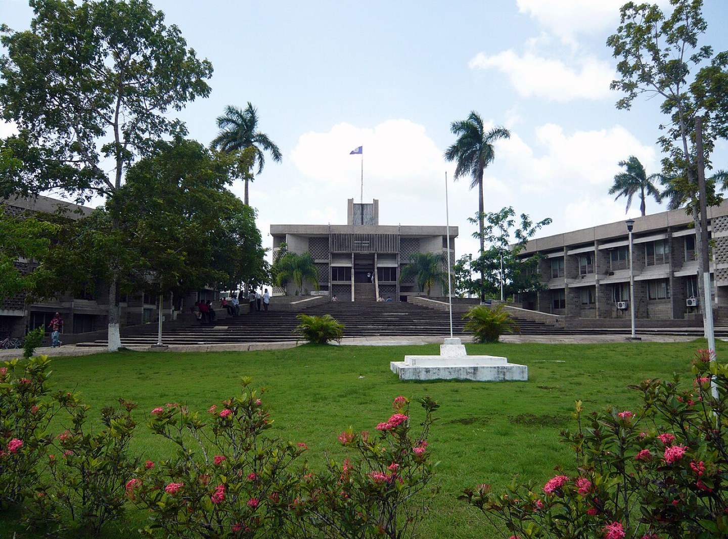 The National Assembly building in Belmopan, Belize