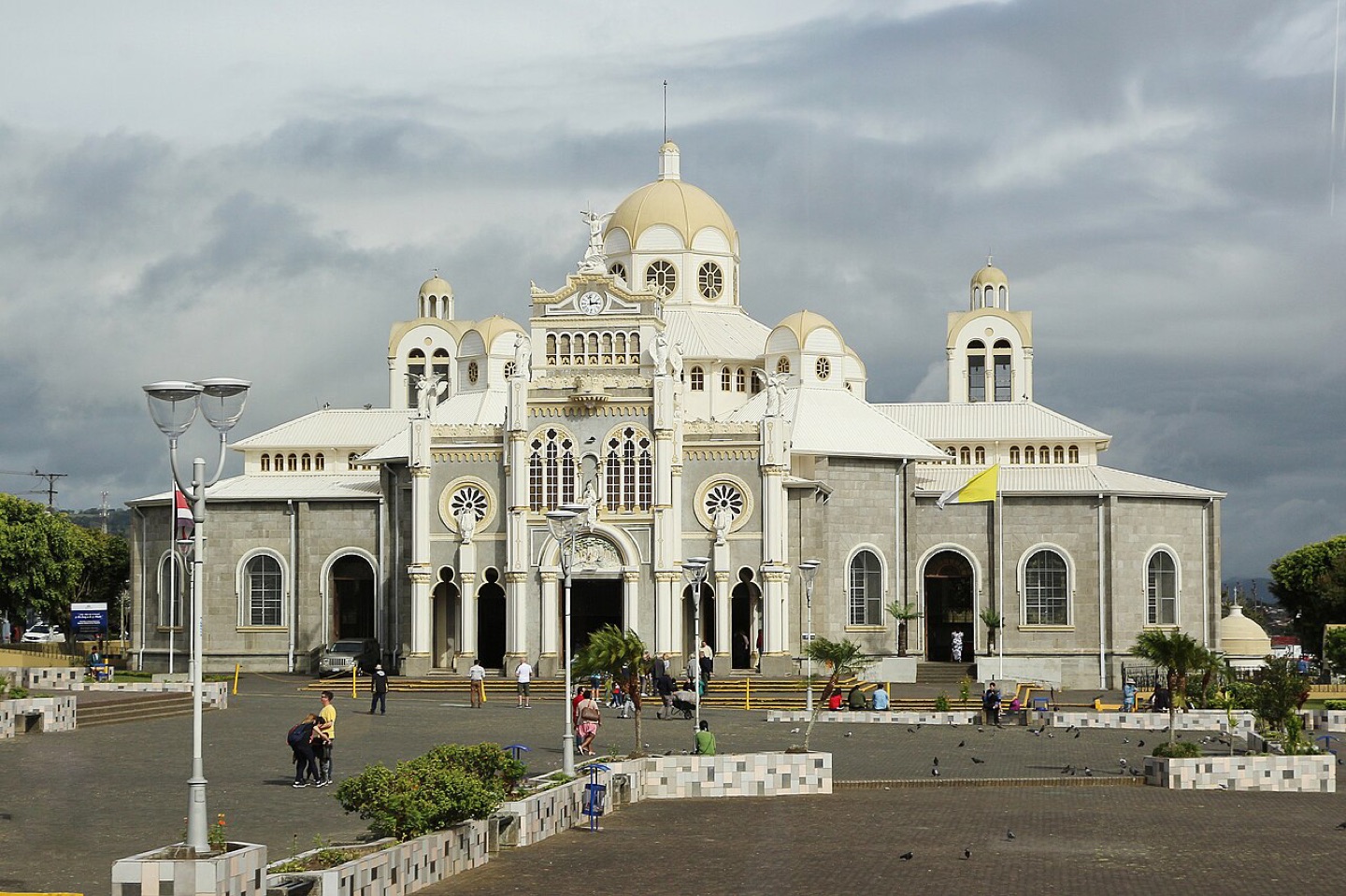 The Basilica of Our Lady of the Angels in Cartago, Costa Rica