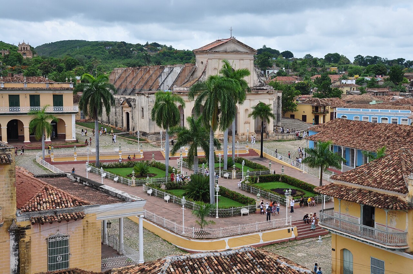 Plaza Mayor in Trinidad, Cuba