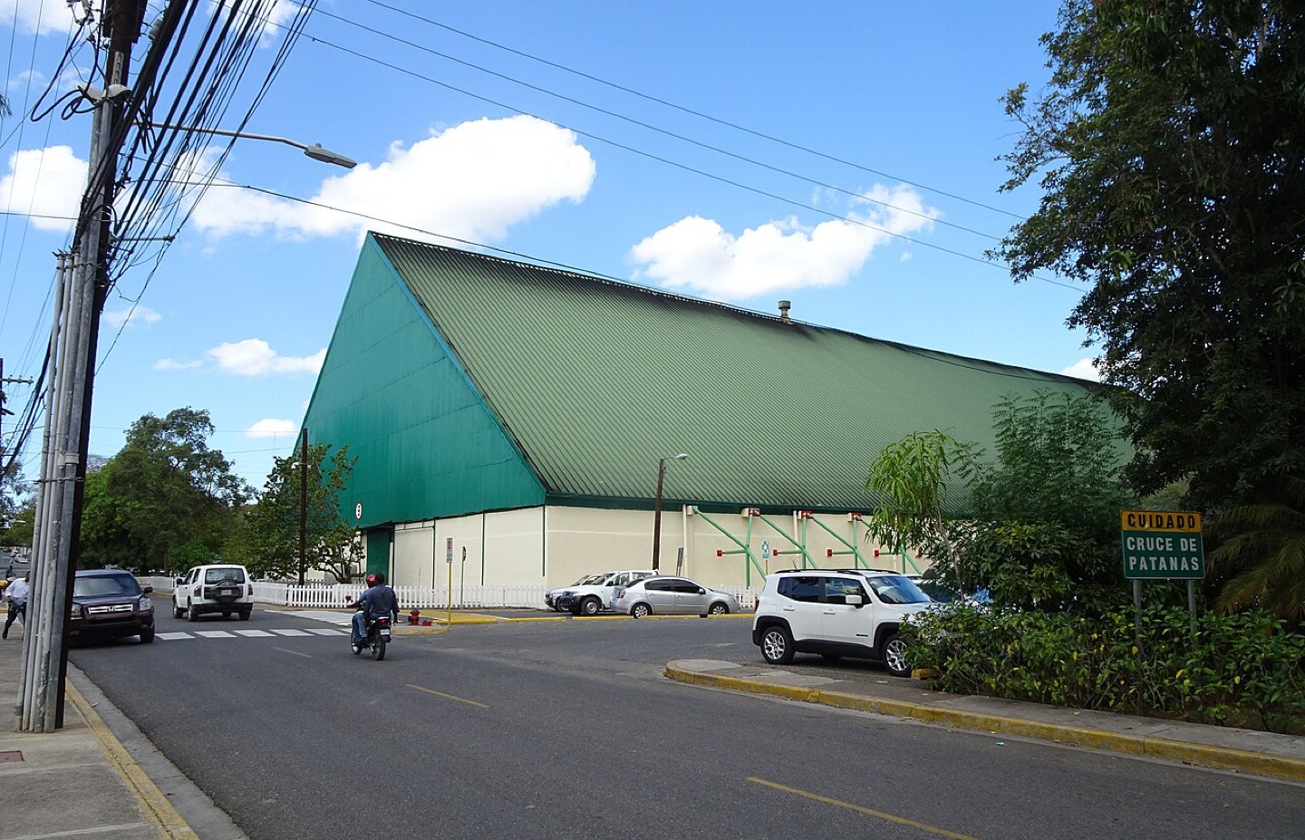Sugar storage in La Romana, Dominican Republic