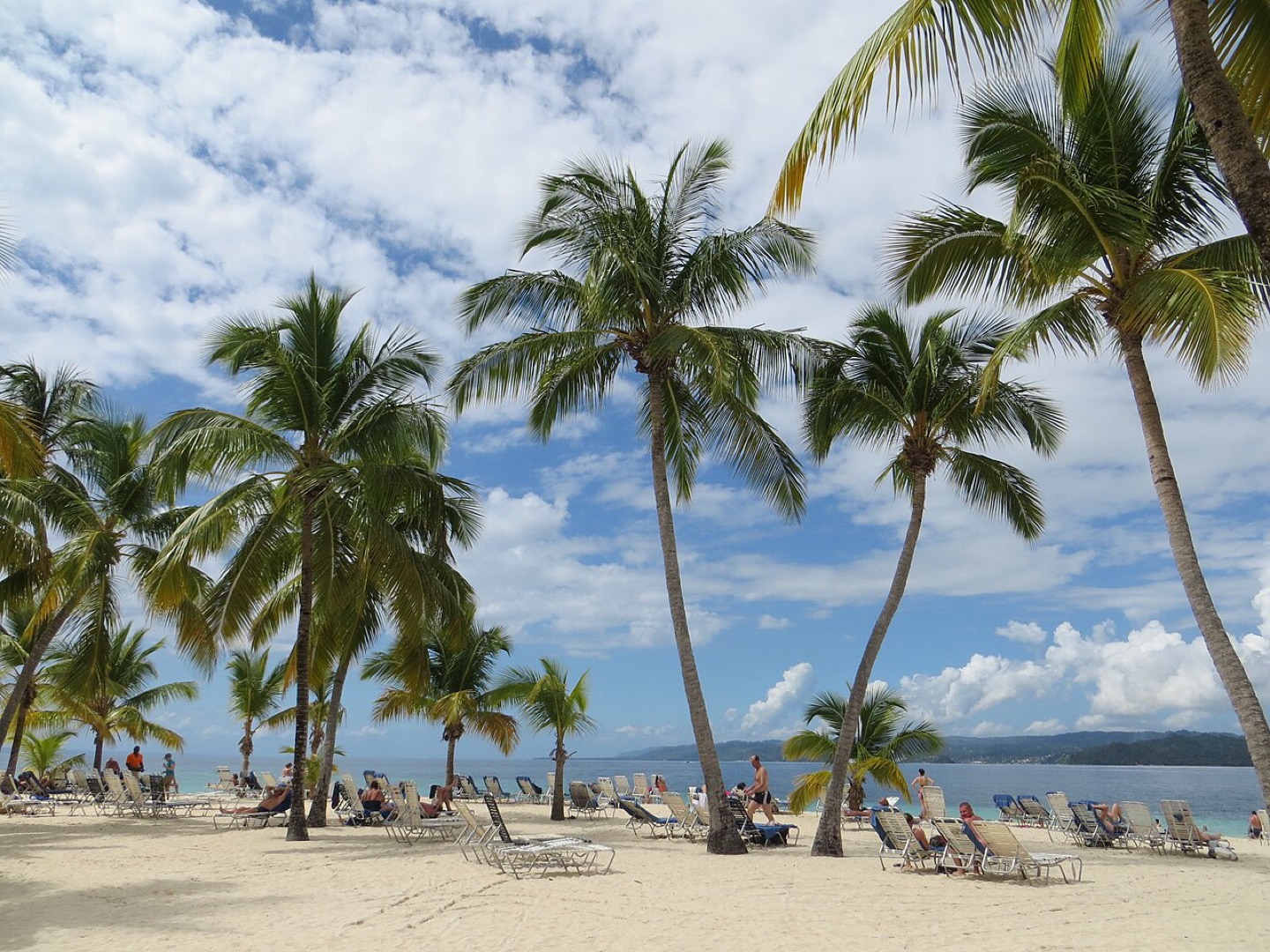 Cayo Levantado on the Samanรก coast of the Dominican Republic