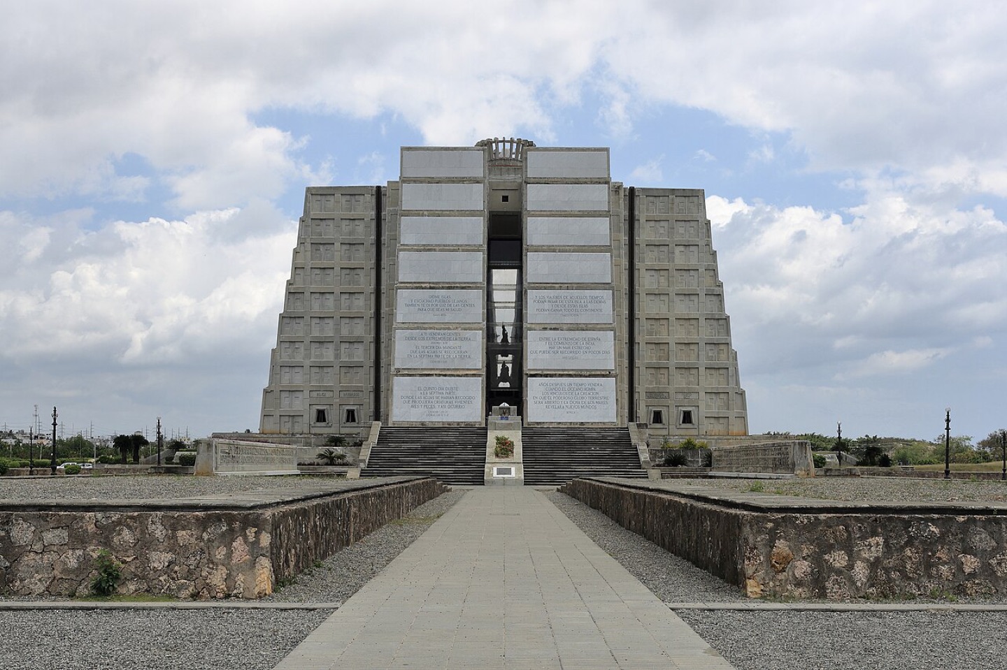 The Columbus Lighthouse in Santo Domingo, Dominican Republic