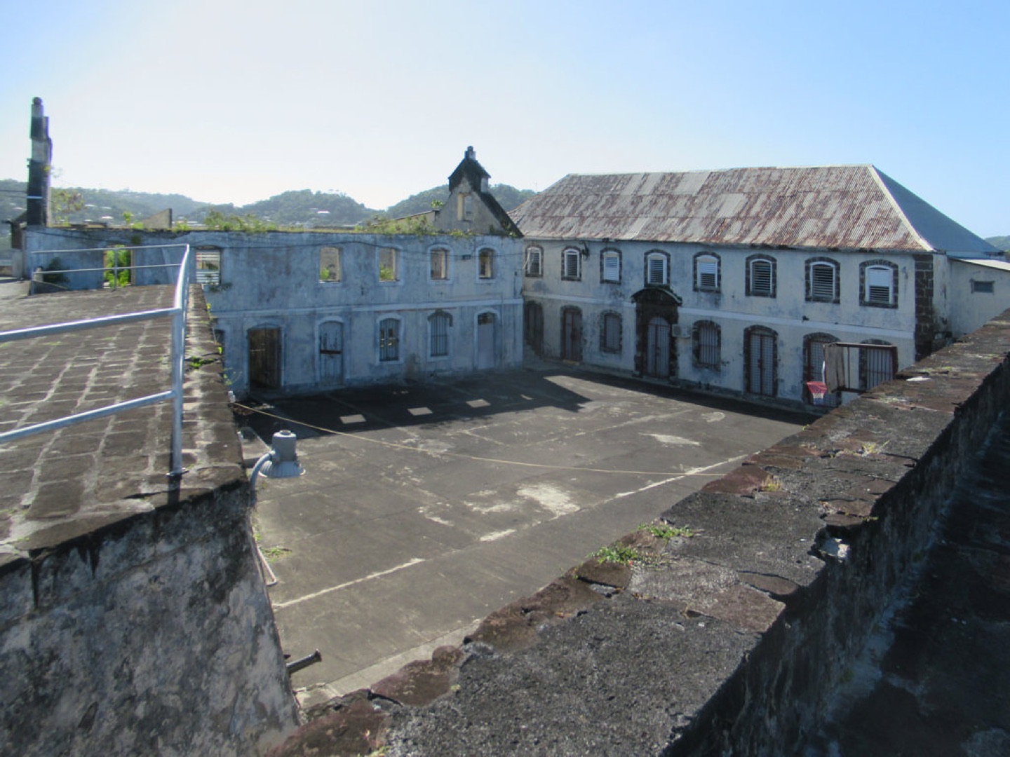 Fort George in Saint George’s, Grenada