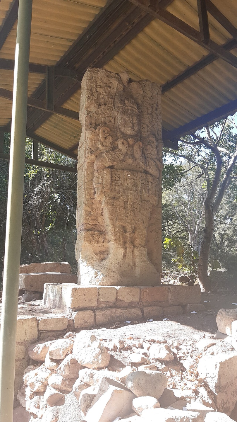 The Maya archaeological site of Copán in Honduras