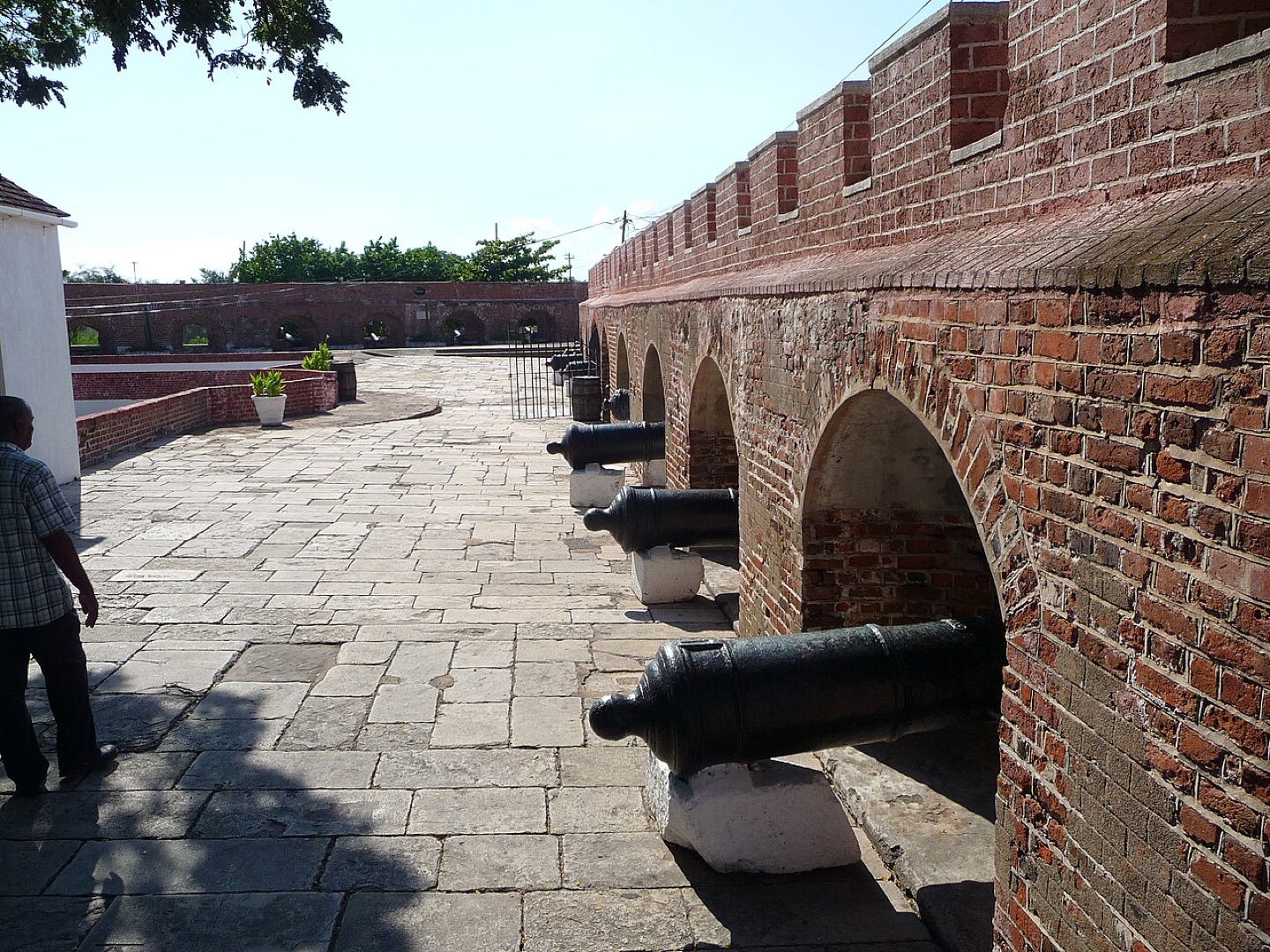 Fort Charles at Port Royal in Jamaica