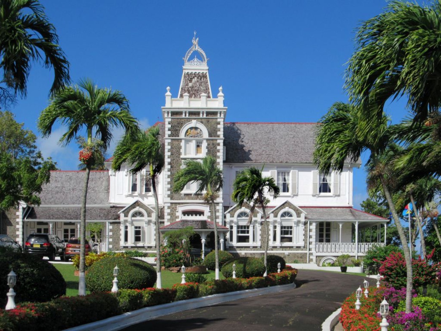 Government buildings in Castries, Saint Lucia