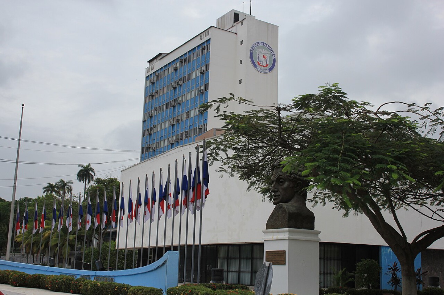 The National Assembly building in Panama City