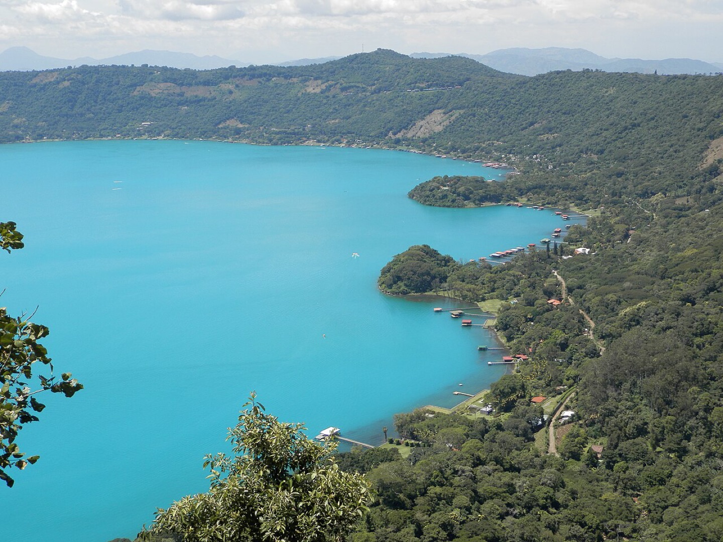 Lake Coatepeque in El Salvador