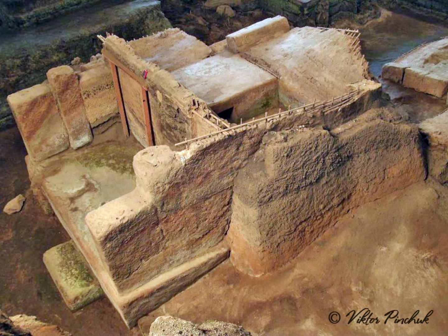 The archaeological remains of Joya de Cerén in El Salvador
