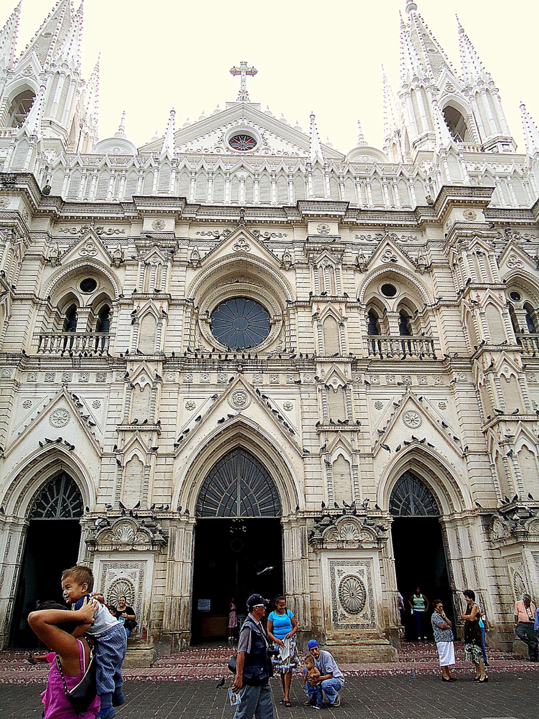 The cathedral in Santa Ana, El Salvador