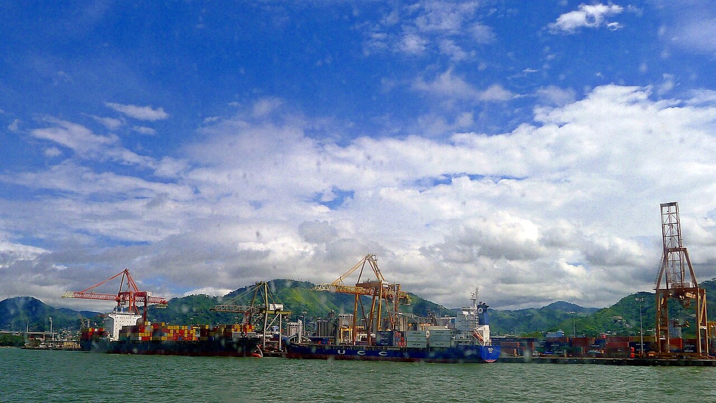 The port of Point Lisas in Trinidad and Tobago