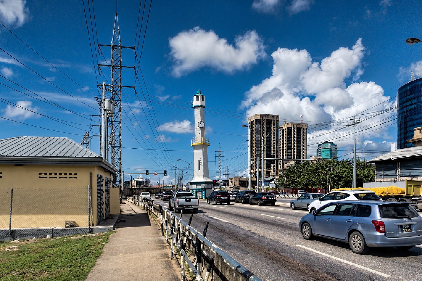 People in Port of Spain, Trinidad