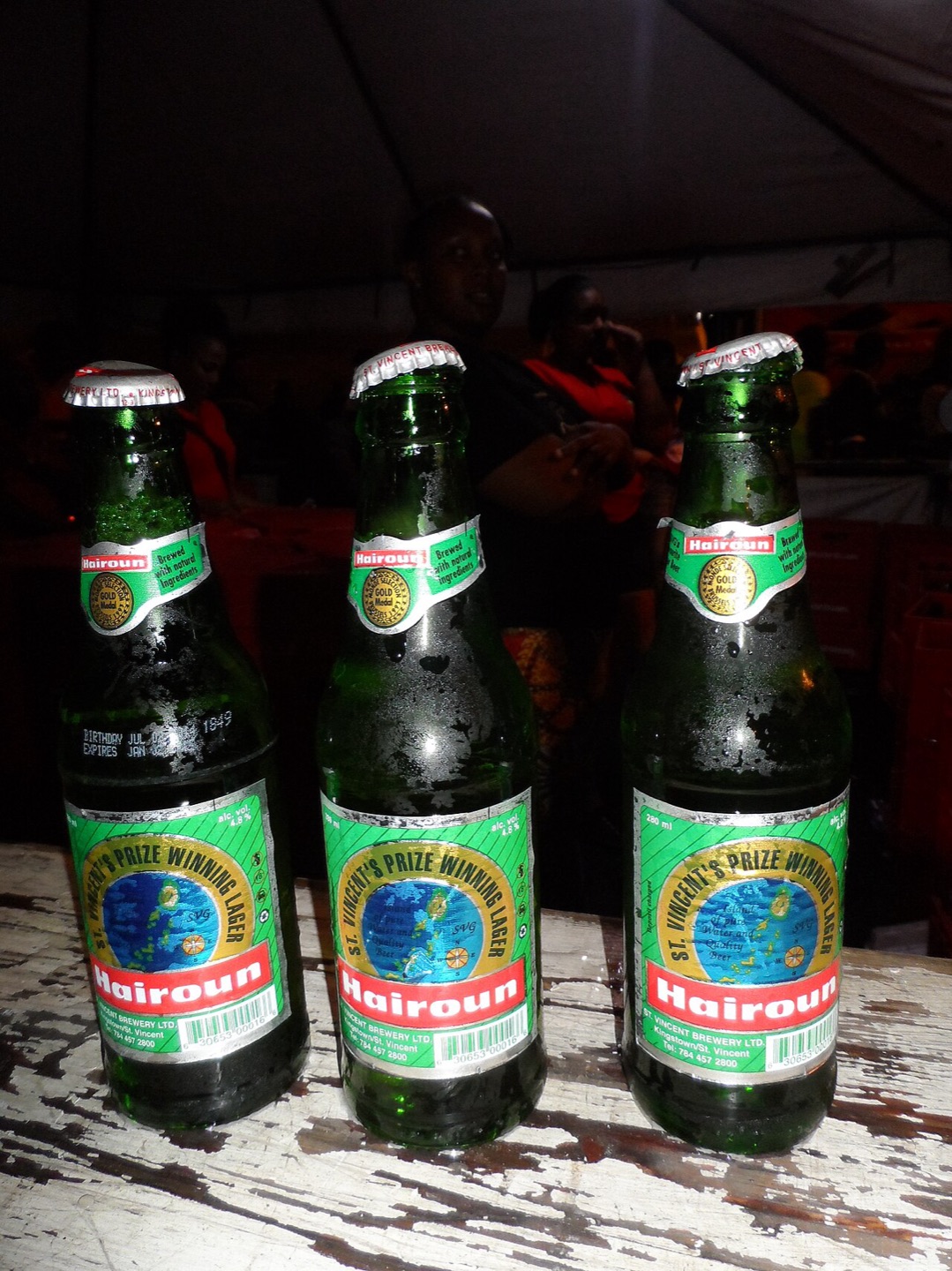 Hairoun beer from Saint Vincent and the Grenadines