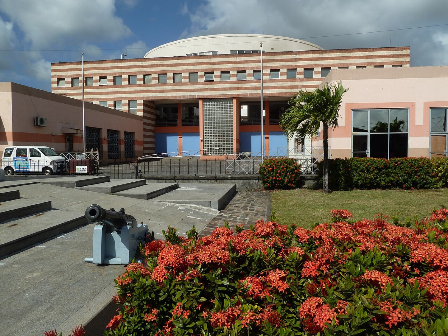 The New Central Market in Kingstown, Saint Vincent