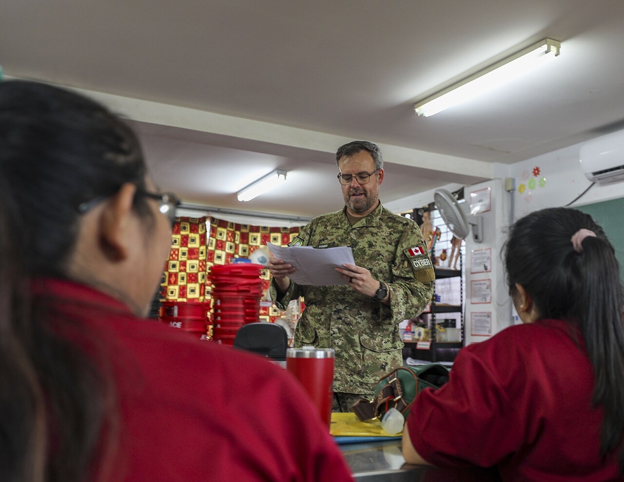 A workshop for teachers on Pohnpei, Federated States of Micronesia