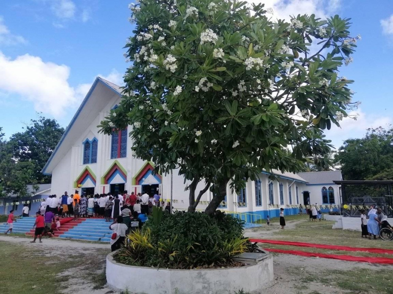 Sacred Heart Cathedral on Tarawa, Kiribati