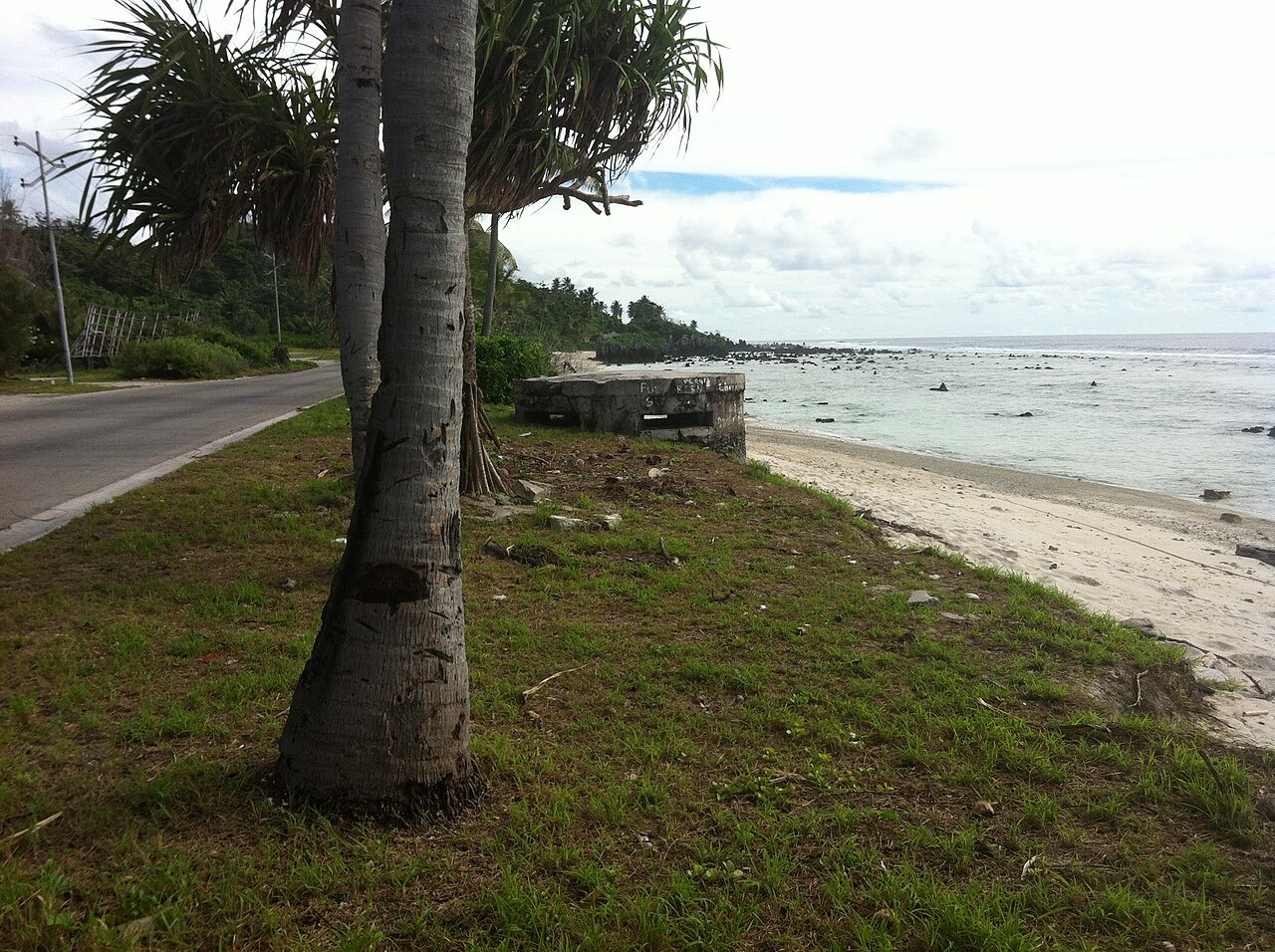 A World War II bunker, Nauru