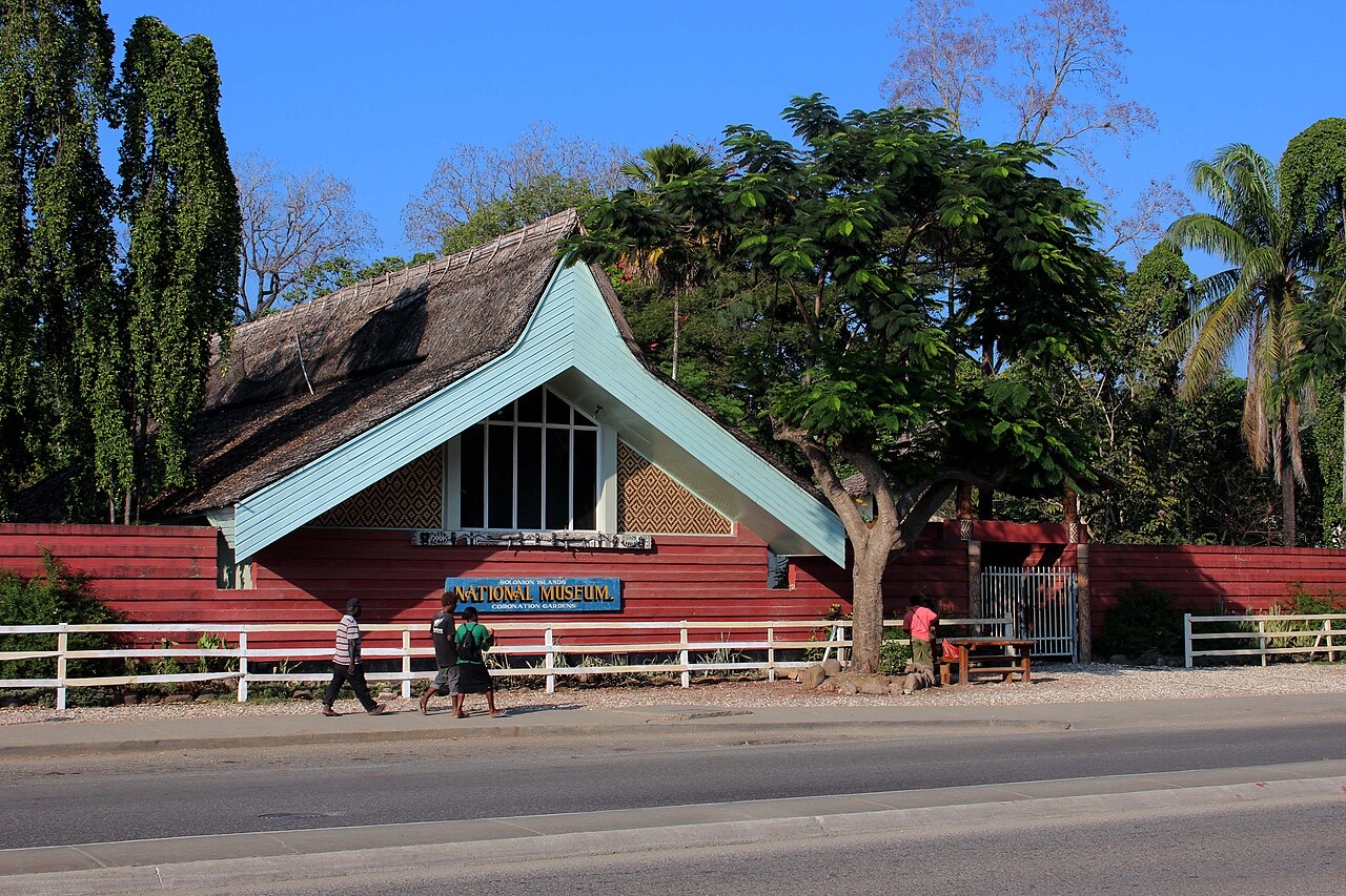 The National Museum in Honiara, Solomon Islands