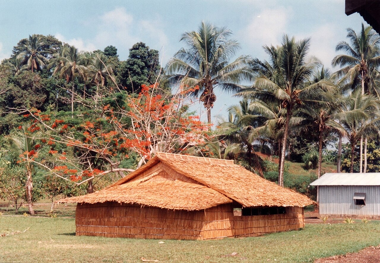 A village primary school classroom, Solomon Islands
