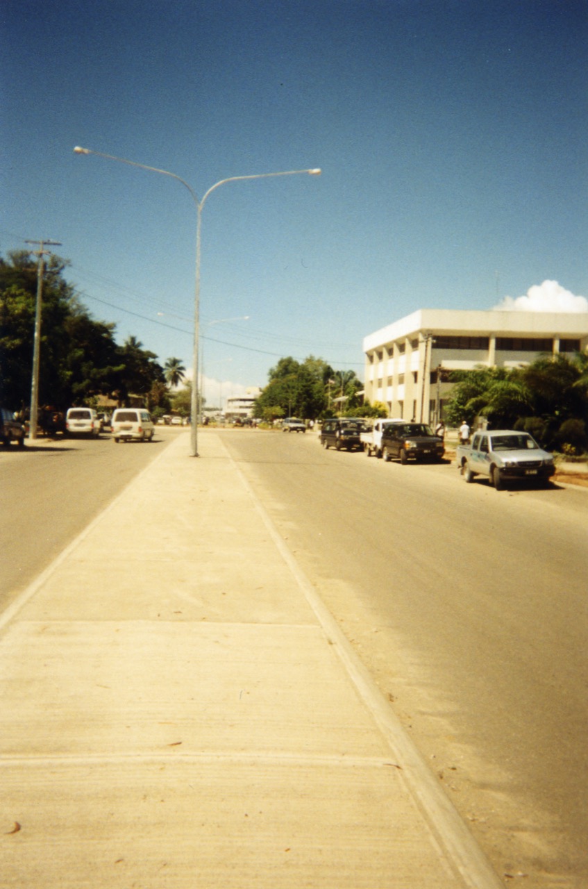 Main Street in Honiara, Solomon Islands