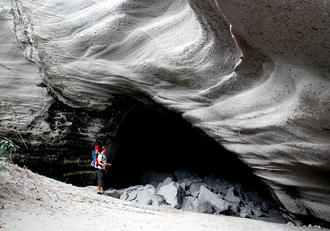 Fele’s Cave on Lelepa Island, Vanuatu
