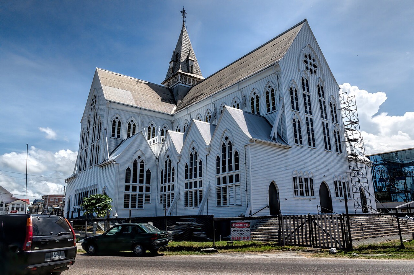 Saint George’s Cathedral in Georgetown, Guyana