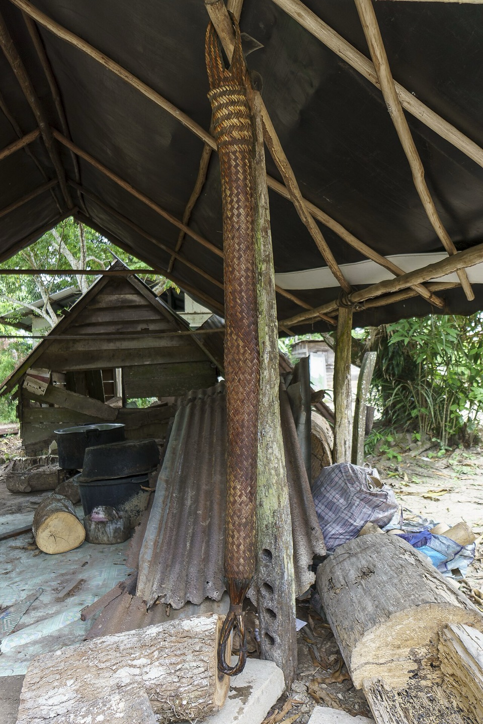 Daily life in a Maroon village in Suriname