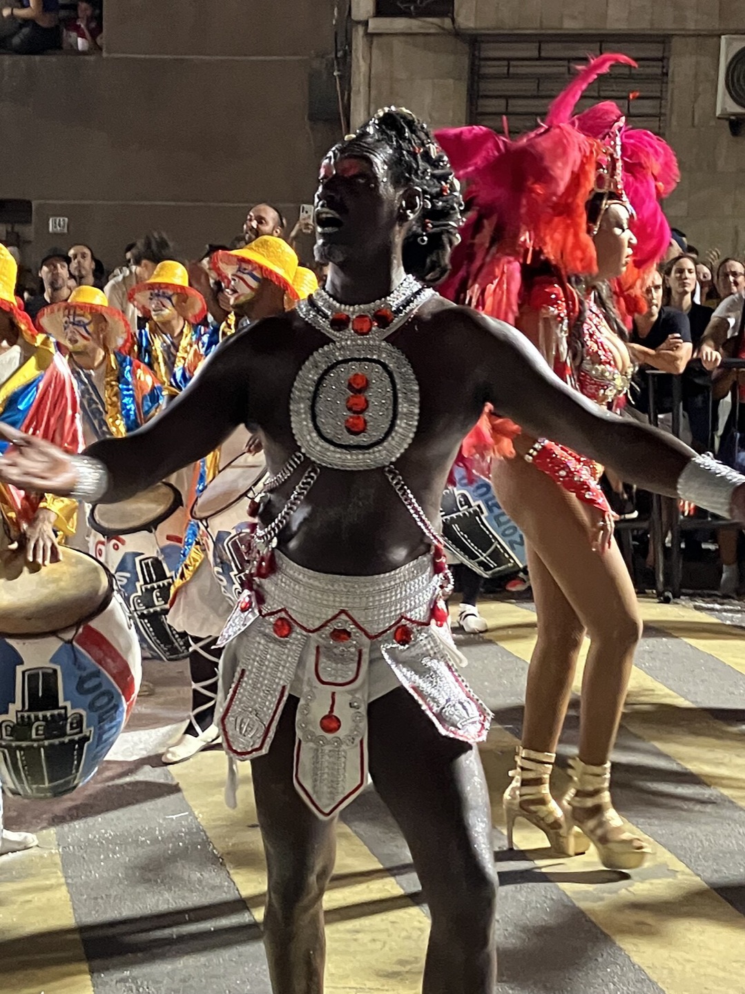 A candombe dancer in Uruguay