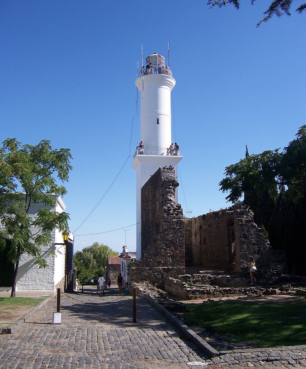 The historic streets of Colonia del Sacramento, Uruguay