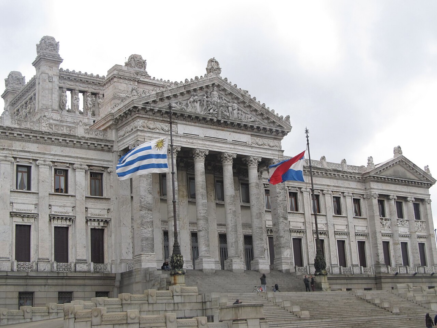 The Legislative Palace in Montevideo, Uruguay