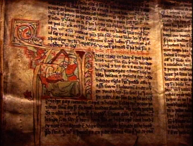 A medieval manuscript of the Sagas of Icelanders