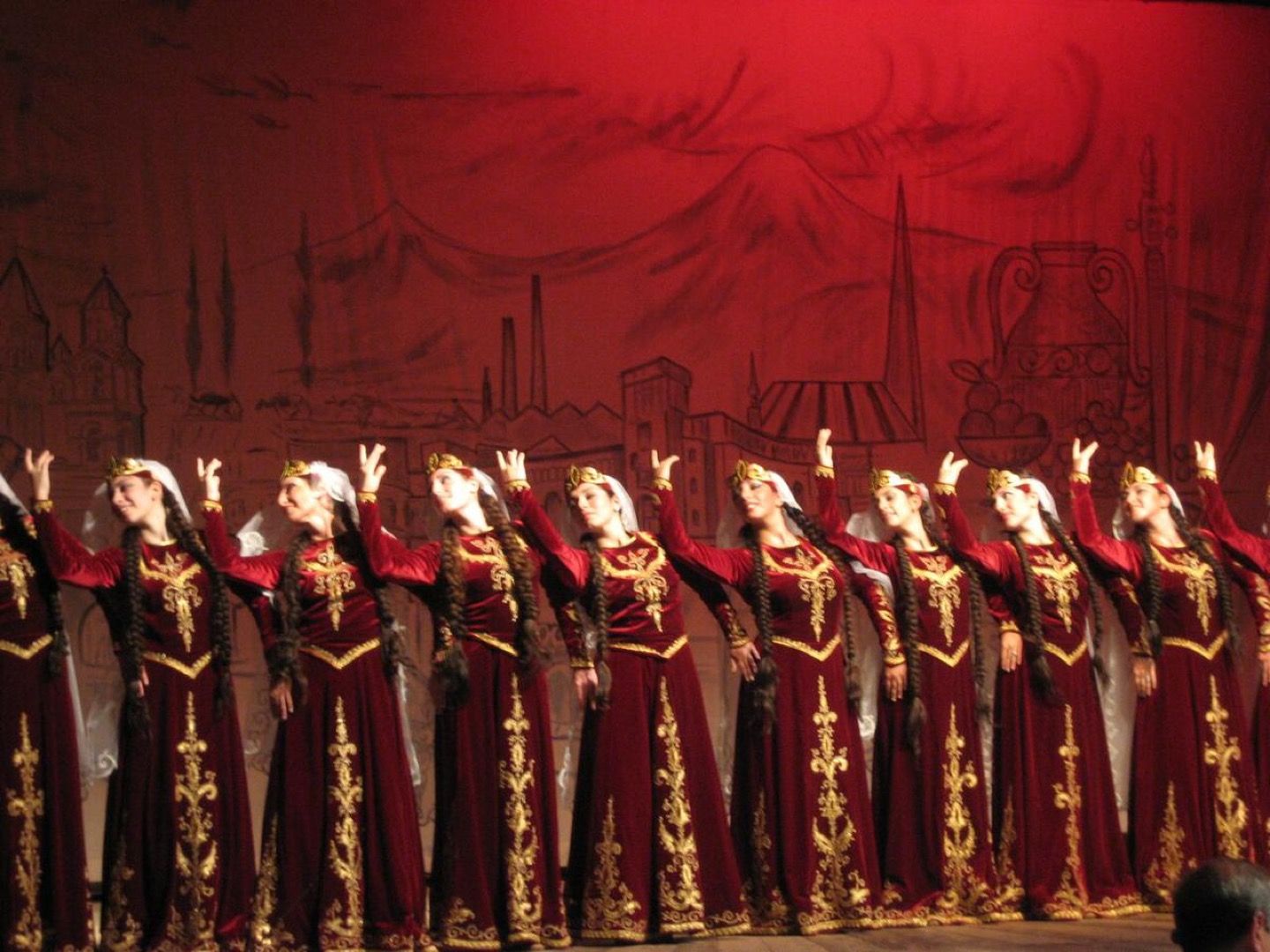 Traditional Armenian dancing