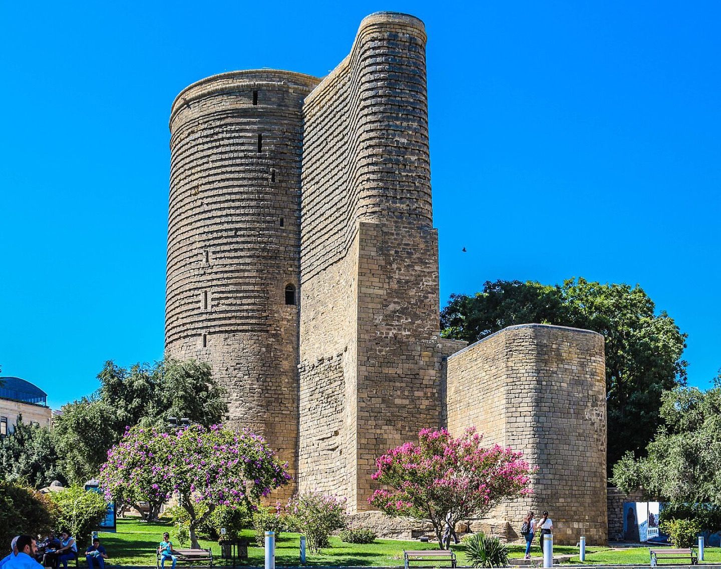 The Maiden Tower in Baku