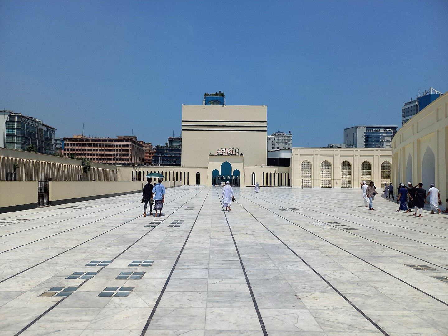 Baitul Mukarram National Mosque in Dhaka, Bangladesh