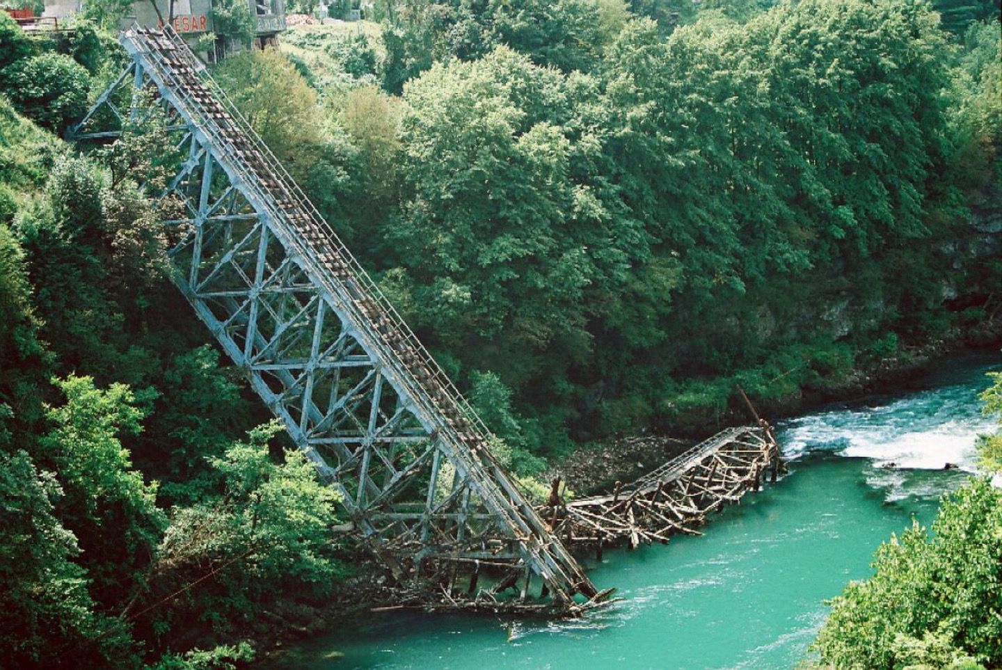 A bridge over the Neretva River