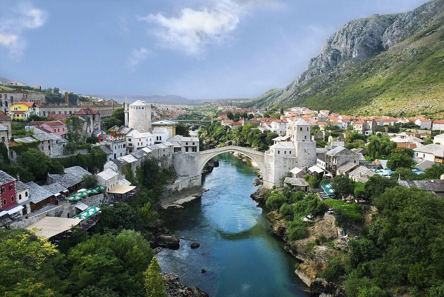 The old town of Mostar