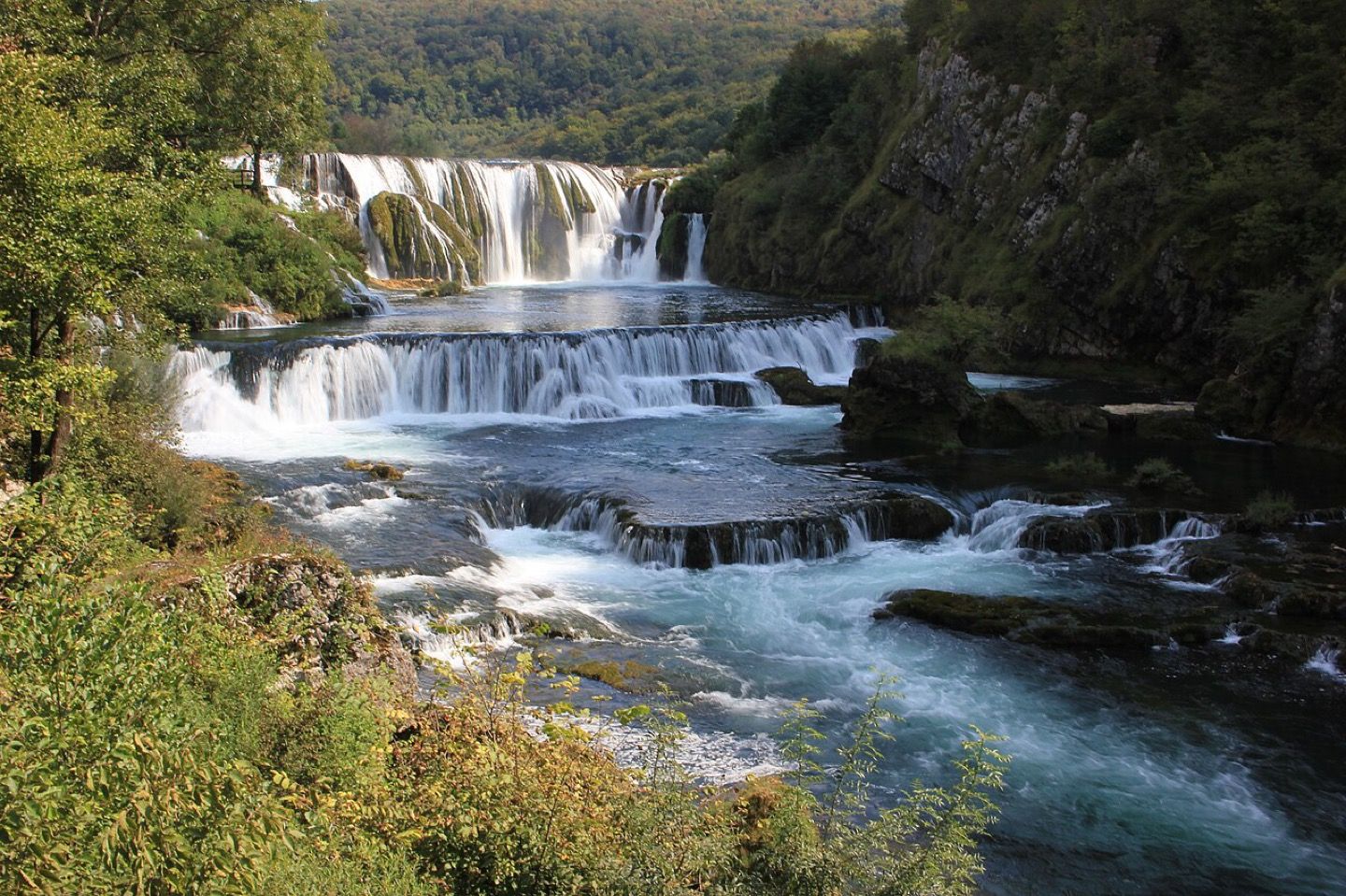 The Štrbački Buk waterfall